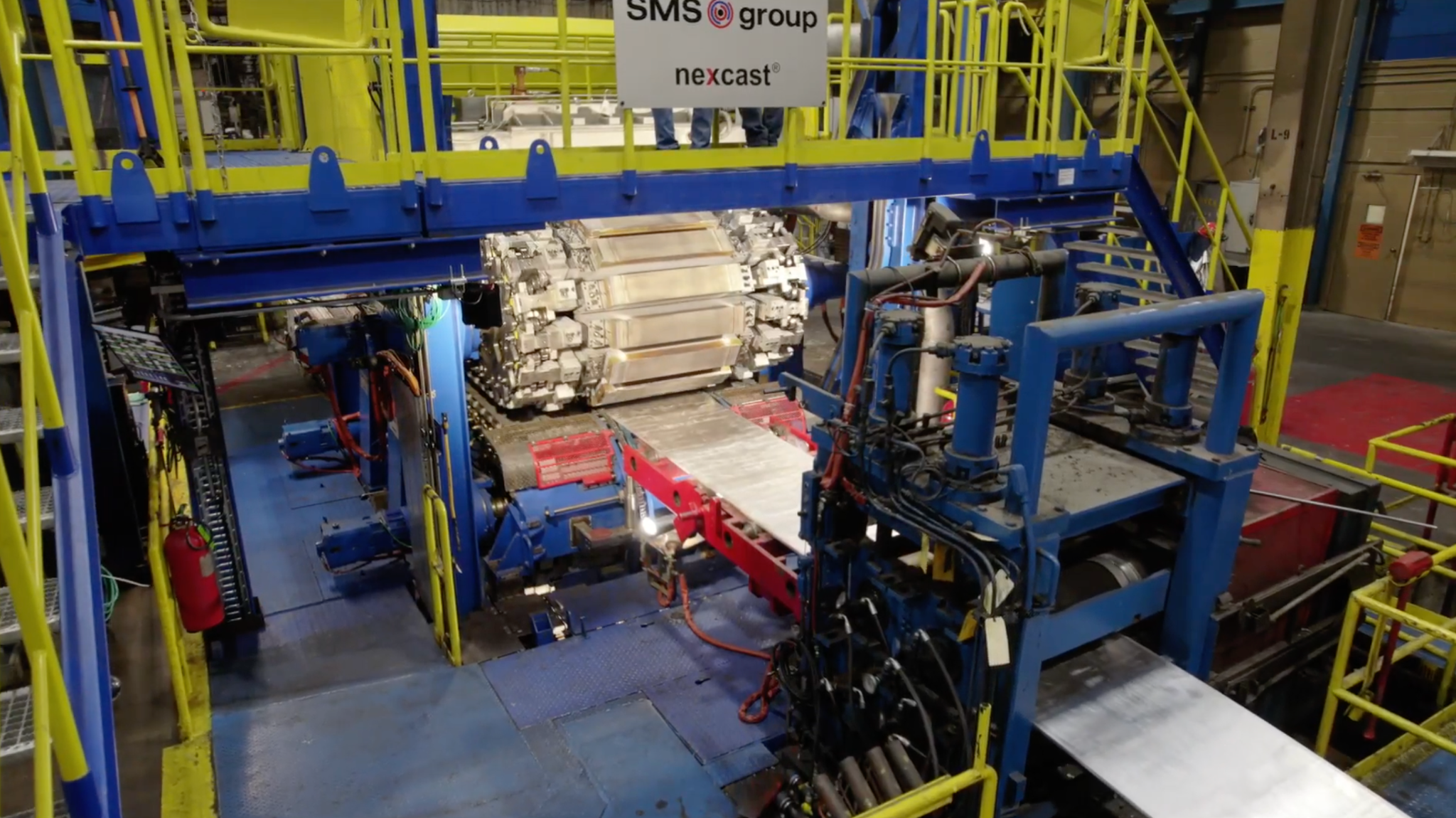 Nexcast® in operation at Golden Aluminum’s Fort Lupton, Colorado mill.